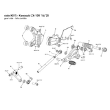 Bonamici Adjustable Rearsets (Kawasaki ZX-10R 2016-2020)